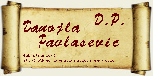 Danojla Pavlašević vizit kartica